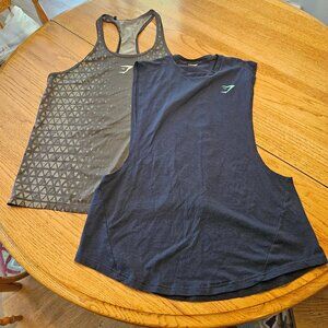 2 Gymshark  Tank Tops Large